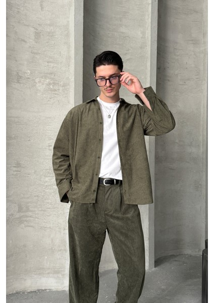 Erkek Oversize Kadife Takım indirimleri