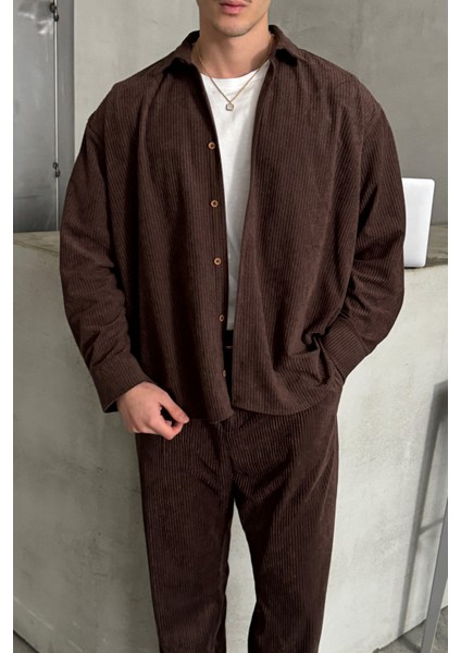 Erkek Oversize Kadife Takım indirimleri