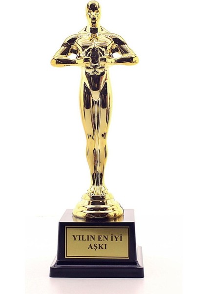 Eşe Sevgiliye Anneye Babaya Yılın En Iyi Aşkı Oscarı Ödülü Hediye Büyük Boy