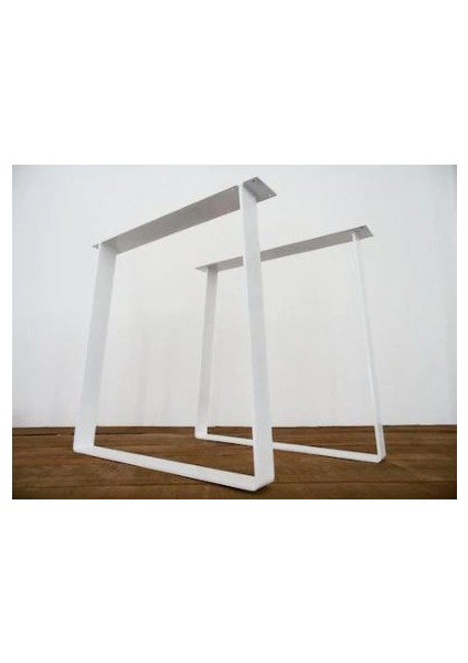 Mobilya Ayakları Beyaz Masa Ayağı Çalışma Masası Ayağı