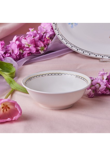 Minton Mavi Çiçek Kase 14 cm modelleri