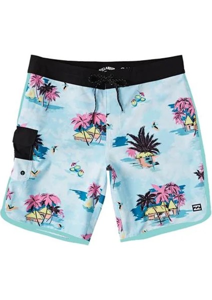 73 Line Up Pro Erkek Yeşil Boardshort fırsatları