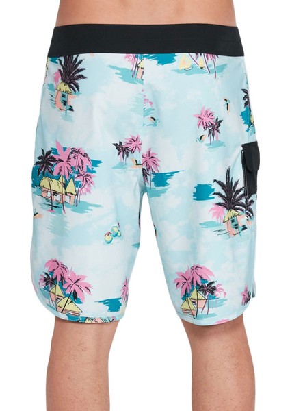 73 Line Up Pro Erkek Yeşil Boardshort fiyatları