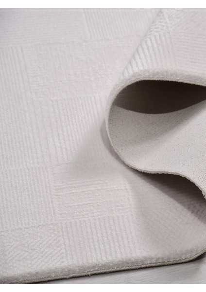 Kandy KN01 Bej Akrilik Yapışmaz Sık Dokulu Salon Antre Mutfak Ytak Odası Halı Yolluk fırsatları