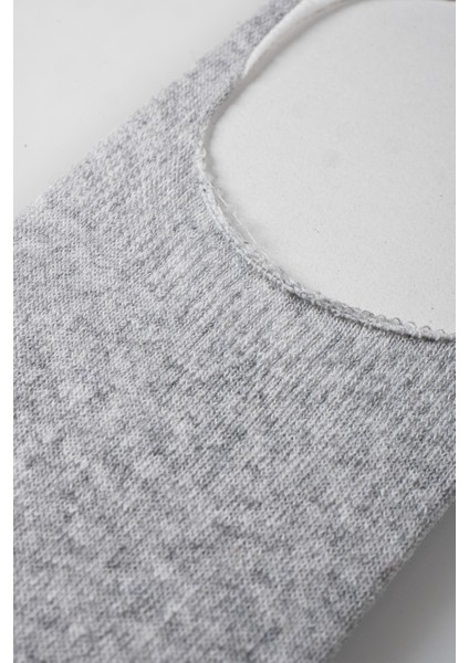 6 Çift Kadın Gri Görünmez Babet Günlük Topuk Kaydırmazlı Çorap modelleri