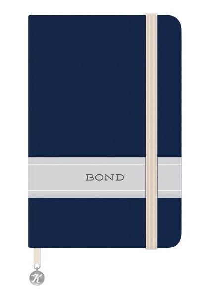 Keskin 13*21 96 Yp.çizgili Ciltli Bond Defter - Mavi