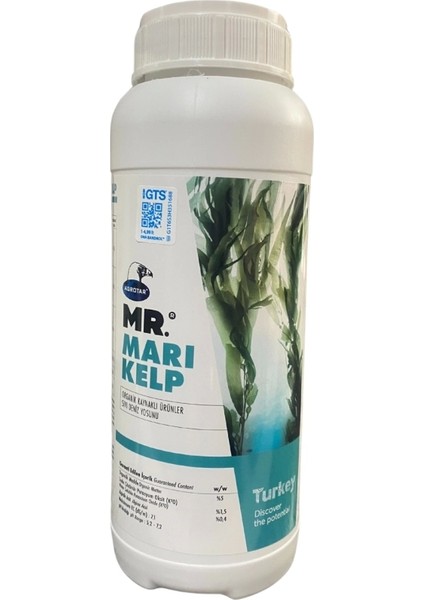 Marikelp Organik Kaynaklı Sıvı Deniz Yosunu Sıvı Yaprak Gübresi 1 Lt fiyatları