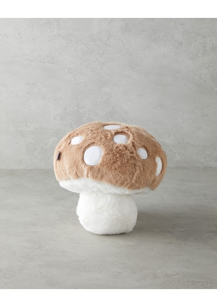 Mushroom Bebe Dekoratif Kırlent 31 x 27 cm Vizon