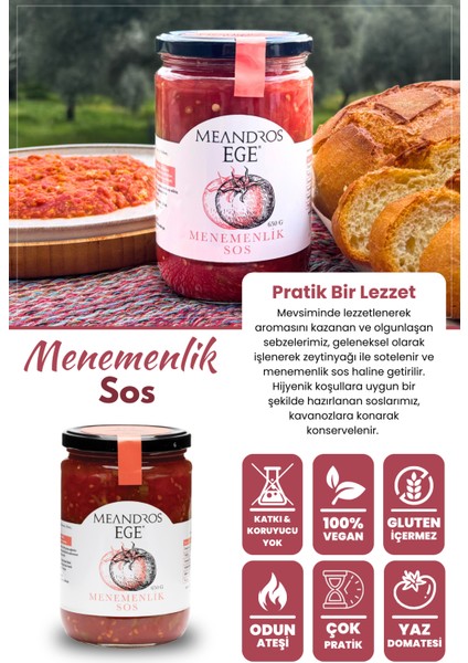 Menemenlik Sos 400gr fiyatları