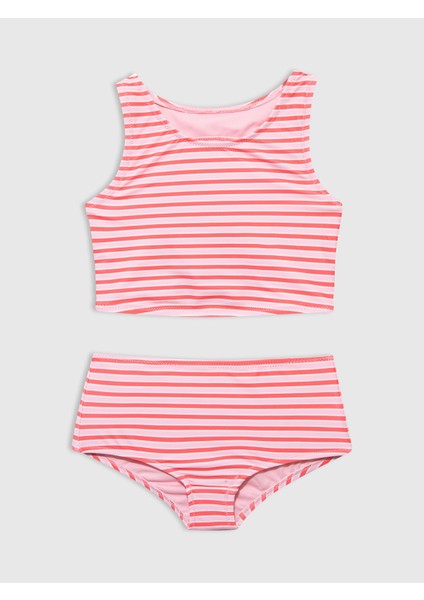Kız Çocuk Pembe Bikini Takımı