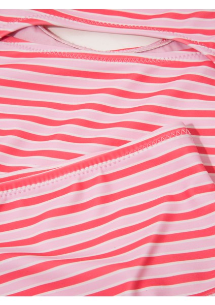 Kız Çocuk Pembe Bikini Takımı