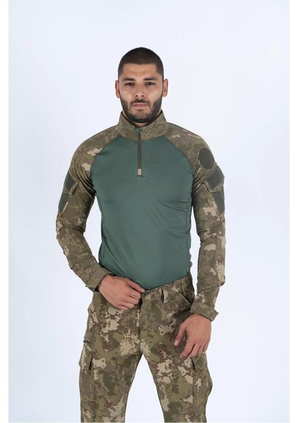 Outdoor Taktik Tişört Operasyon Tişörtü Uzun Kol T-Shirt - 401 Jandarma
