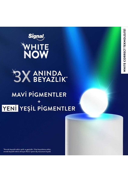 White Now Diş Macunu 14 ml - Diş Fırçası Seyahat Seti 2’li