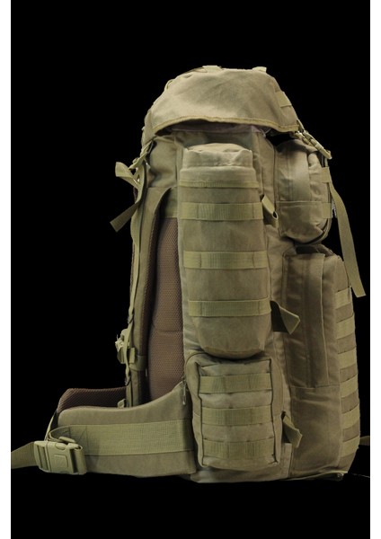 Hunter Operasyon Dağcı Çantası Cordura Kumaş 120 Litre Bej