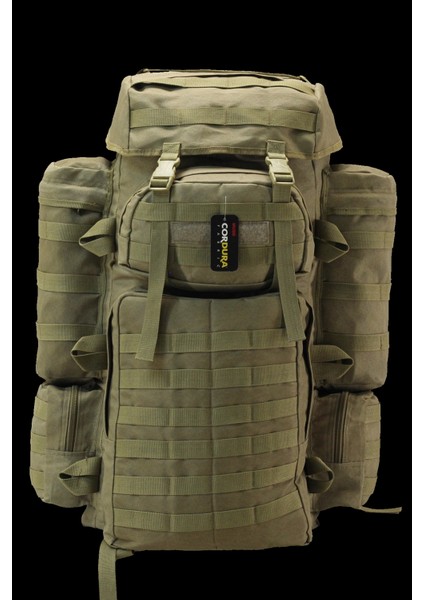 Hunter Operasyon Dağcı Çantası Cordura Kumaş 120 Litre Bej