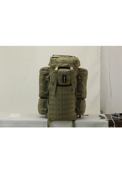 Hunter Operasyon Dağcı Çantası Cordura Kumaş 120 Litre Bej