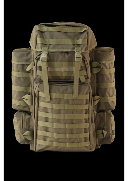 Hunter Operasyon Dağcı Çantası Cordura Kumaş 120 Litre Kahverengi