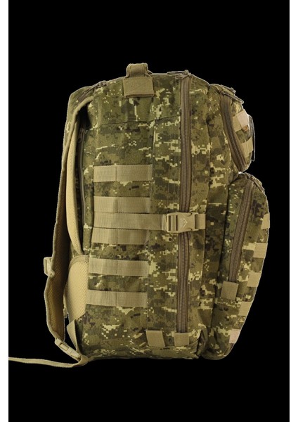 55 Litre Pixel Kamuflaj Tactical Sırt Çantası