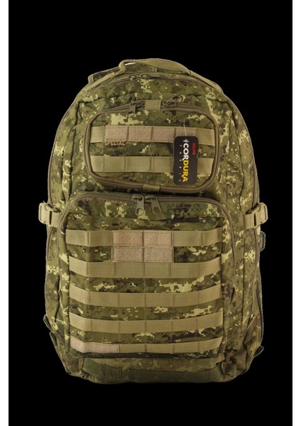 55 Litre Pixel Kamuflaj Tactical Sırt Çantası