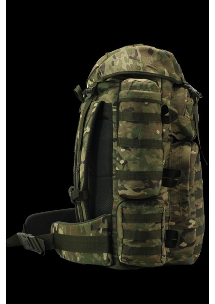 Hunter Operasyon Dağcı Çantası Cordura Kumaş 120 Litre Multicam