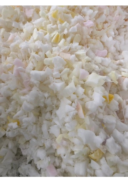 4lü Büyük Sırt Kırlent Iç Dolgu - Koltuk Sırt Kırlenti Minder Biyeli Model dolgu kırpık sünger - ölçü seçenekleri mevcut - beyaz rengi indirimleri