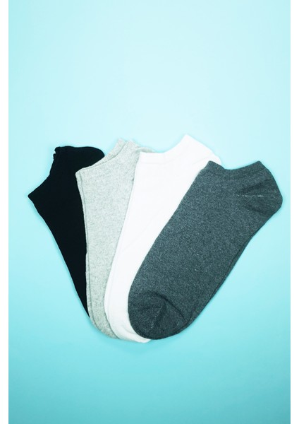 Dikişsiz Erkek Bilek Çorap Dört Mevsim Yumuşak Doku 4 Çift modelleri