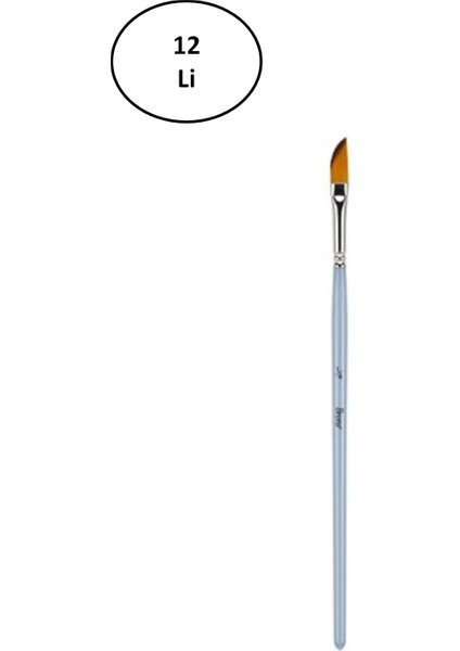 Brons Tavşan Ayağı Fırça 13 mm (BR-2092) 12'li