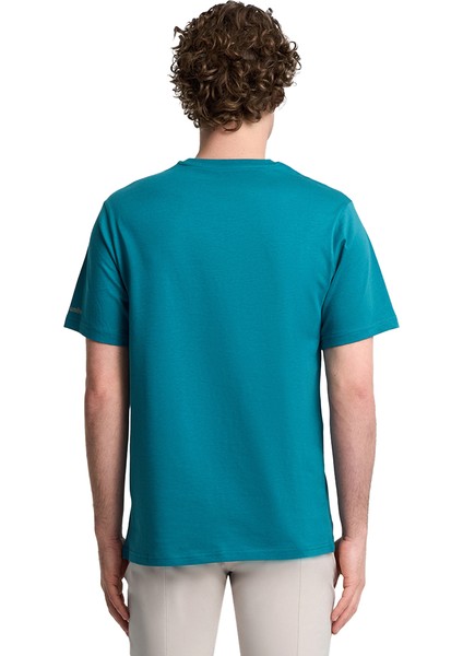 Heavenly Stacked Gem Erkek Mavi Outdoor T-Shirt Cs0413-364 fiyatları