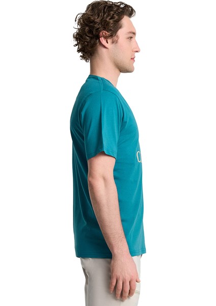 Heavenly Stacked Gem Erkek Mavi Outdoor T-Shirt Cs0413-364 indirimleri