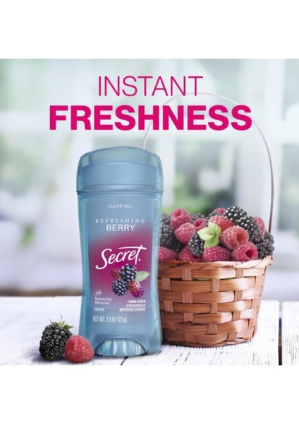 Clear Gel Refreshıng Berry Jel Deodorant 73 gr fiyatları