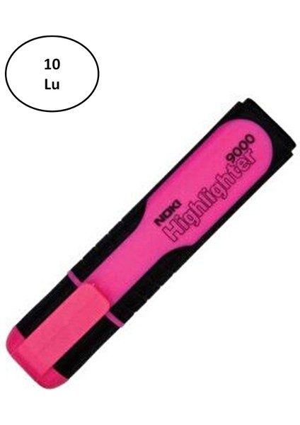 Noki Fosforlu Kalem Pembe 10'lu