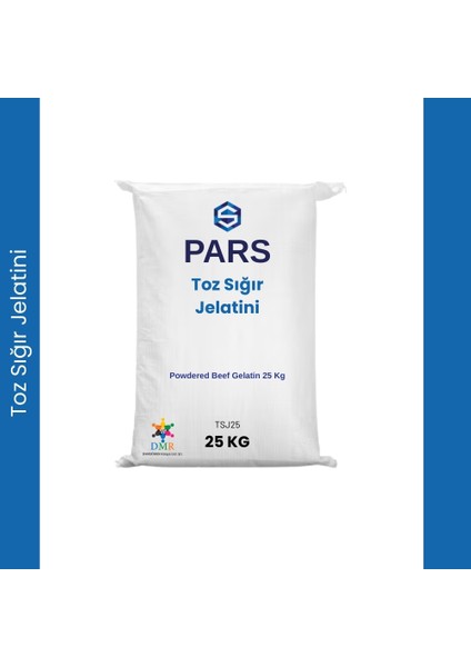 Toz Sığır Jelatini 25 kg