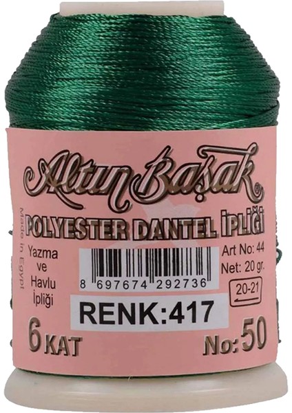 Altınbaşak Oya ve Dantel Ipi 20 gr - Royaleks - No: 417