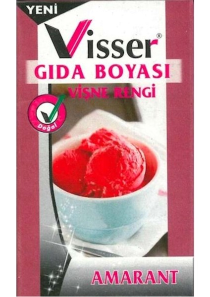 Visser Gıda Boyası Vişne Renk 9 gr