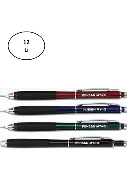 Pensan My Iq 0.7 mm Versatil Kalem 12'li