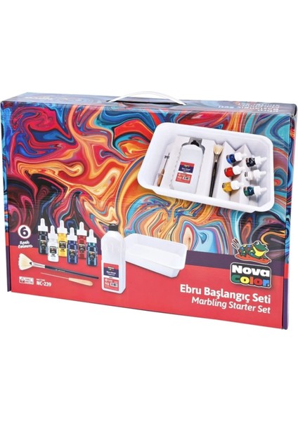 Nova Color NC-239 Ebru Boya Seti