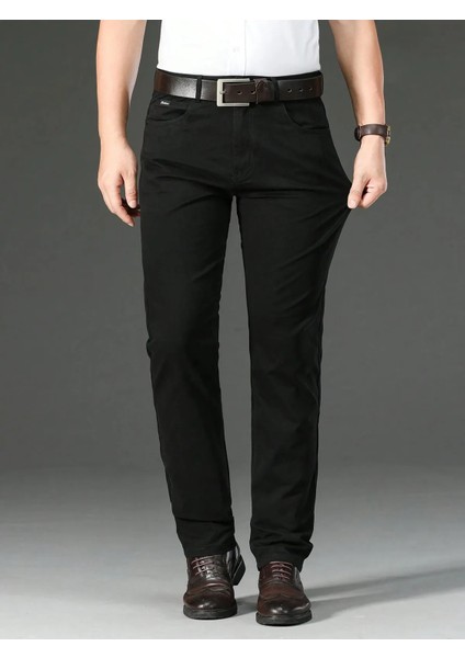 Erkek Regular Fit Rahat Kesim Non-Denim Kot Pantolon modelleri