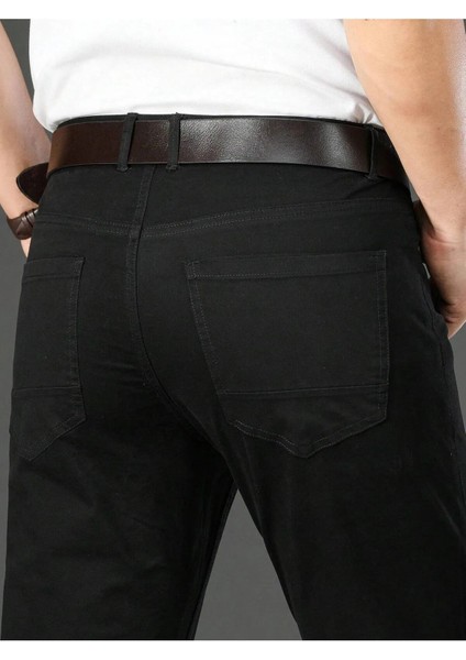 Erkek Regular Fit Rahat Kesim Non-Denim Kot Pantolon fırsatları