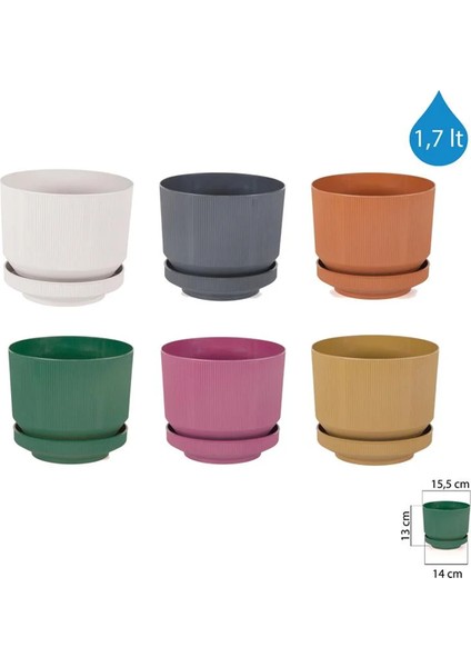 1no Saksı 1.7lt 1 Adet ROYALEKS-S281