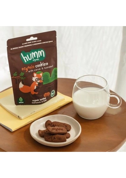 Nessiworld Humm Organik Keçiboynuzlu ve Fındıklı Vegan Kurabiye 55 gr modelleri