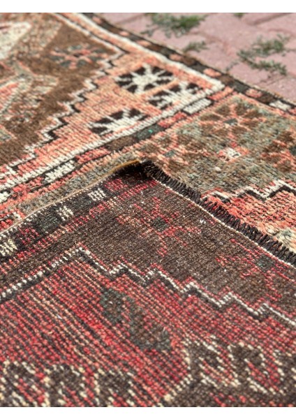 107X265CM Büyük Vintage El Dokuması Yolluk, 50 Yıllık Antika Halı, Dekoratif Harika Yolluk modelleri