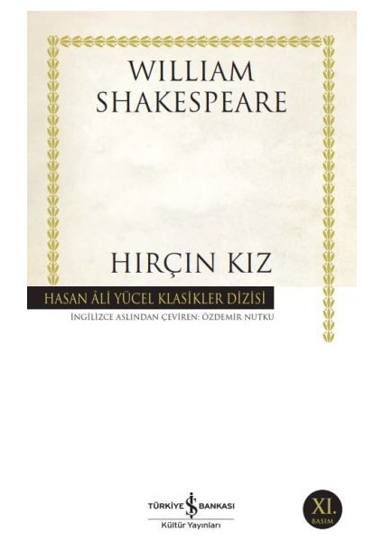 Hırçın Kız - Hasan Ali Yücel Klasikleri