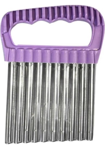 Özel Tutacaklı Şekilli Sebze ve Meyve Kesme Aleti Cips Doğrayıcı ROYALEKS-35126 fiyatları