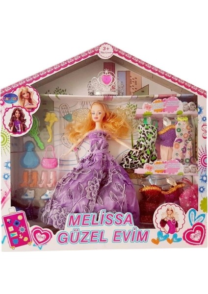 Bebek Yedek Elbiseli ve Aksesuarlı
