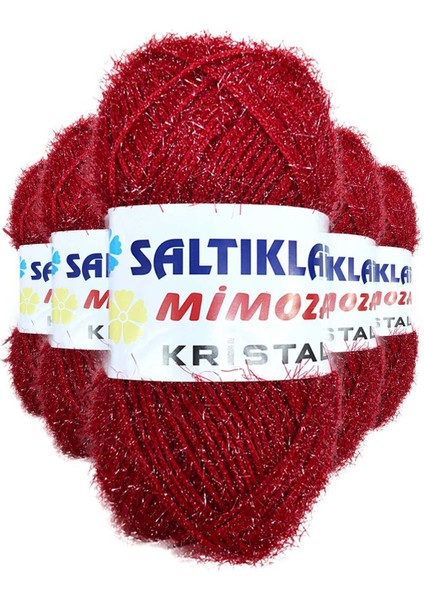 5 Adet Mimoza Kristal Işıltılı Şal Patik Yelek İpi 24