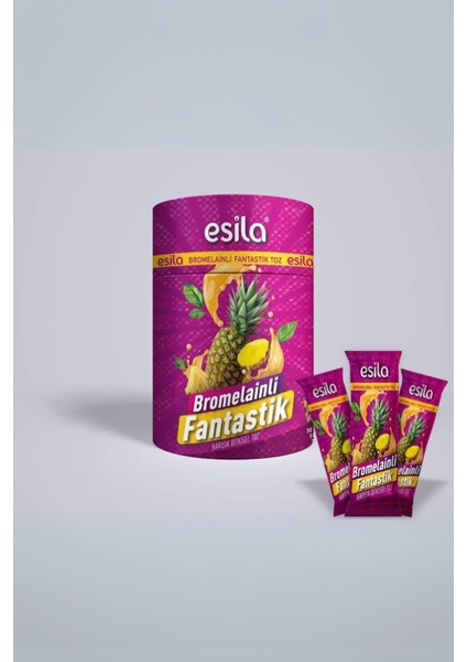 Fantastik 30 Lu Stick Bromelainli Bitkisel Toz Çay