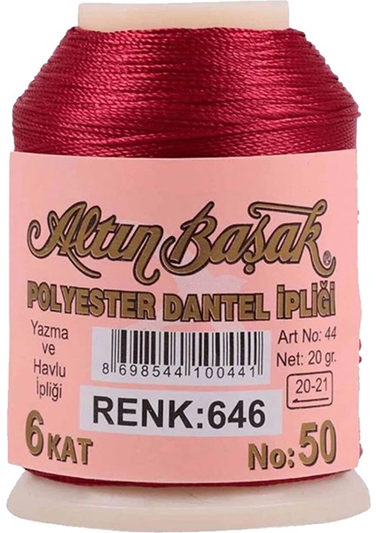 3 Adet Altınbaşak Oya ve Dantel Ipi 20 gr - Royaleks - No: 646 - 466 - 367