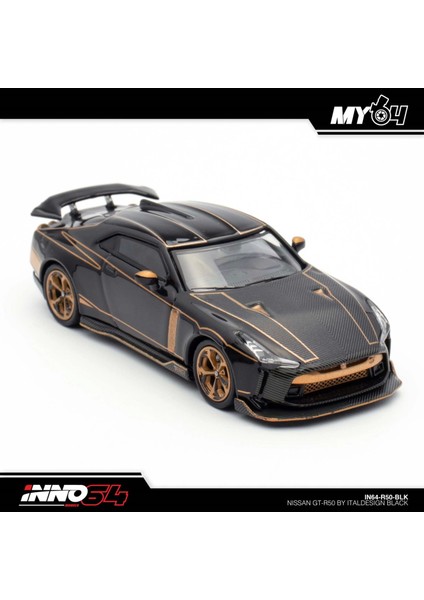 Inno 1/64 Nissan GT-R50 By Italdesign Black fiyatları