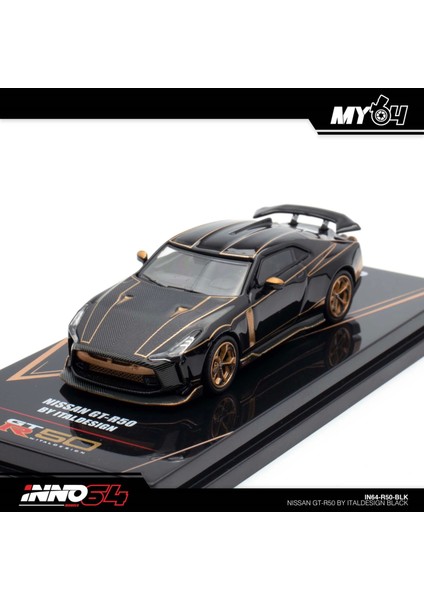 Inno 1/64 Nissan GT-R50 By Italdesign Black fırsatları