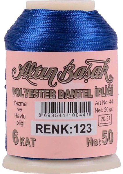 3 Adet Altınbaşak Oya ve Dantel Ipi 20 gr - Royaleks - No: Beyaz - 520 - 123
